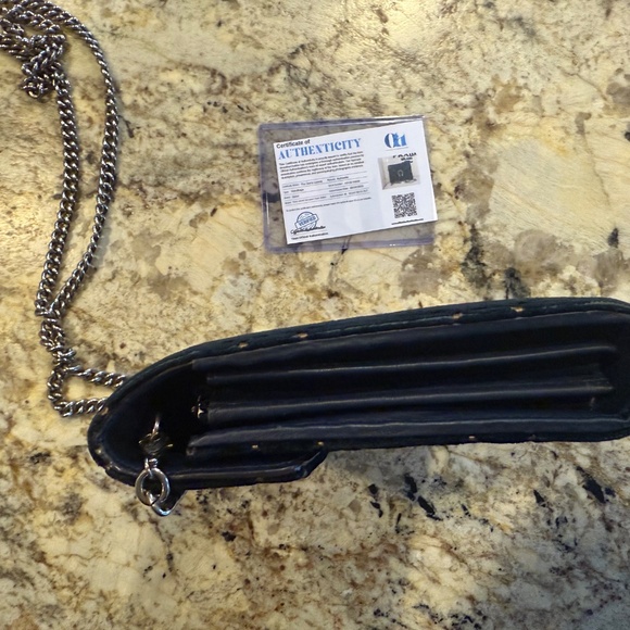 Gucci Dionysus Chain Wallet on a Chain GG Blue Velvet - Picture 4 of 9